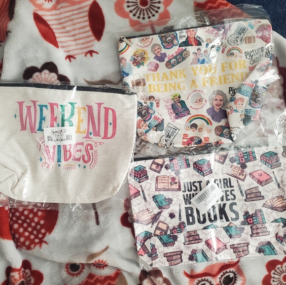 Makeup Bag Bundle of 3 - Picture 1 of 6